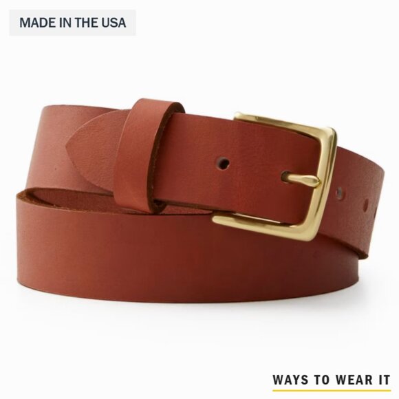 Huckberry Other - NWOT Flint and Tinder Favorites Icon Made in USA 365 Belt
